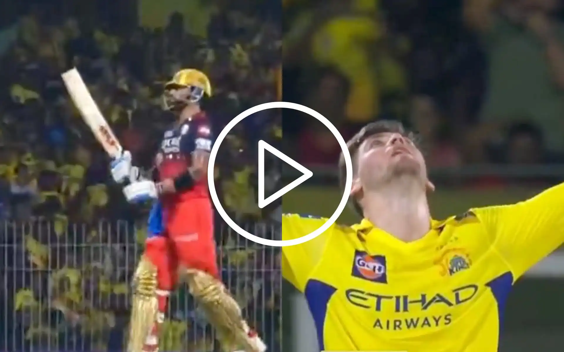 [Watch] Virat Kohli's Painful Misery Ends; Noor Ahmad Outfoxes RCB Great